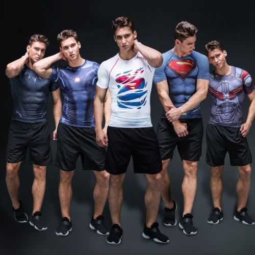  Vêtement fitness homme PULL-UP en spandex - Ref 605486