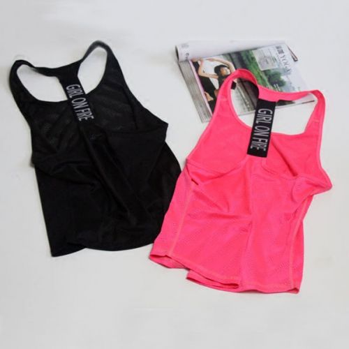 Vêtement fitness femme Blouse mouvement lâche en polyester - Ref 605820