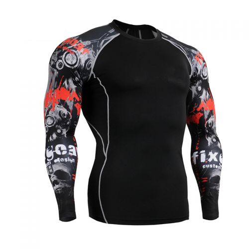 Vêtement fitness homme YINGBAOLU modèles de personnalité en nylon - Ref 605946