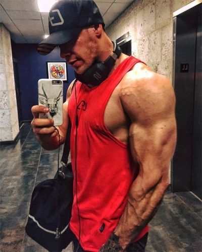  Vêtement fitness homme GYMAESTHETICS en Lycra - Ref 606259