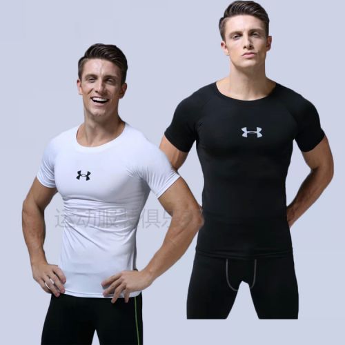 Vêtement fitness homme pro collants en polyester - Ref 606278