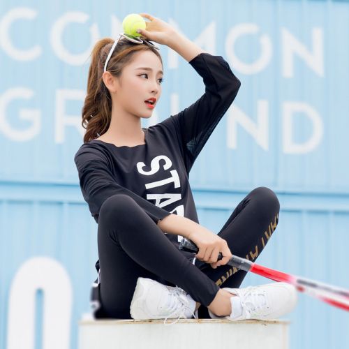 Vêtement fitness femme manche en nylon - Ref 606370