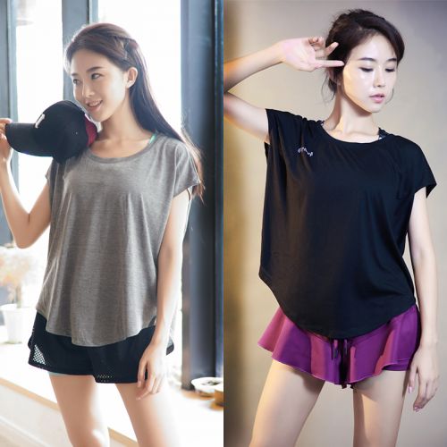 Vêtement fitness femme HTLD manche courte en spandex - Ref 606442