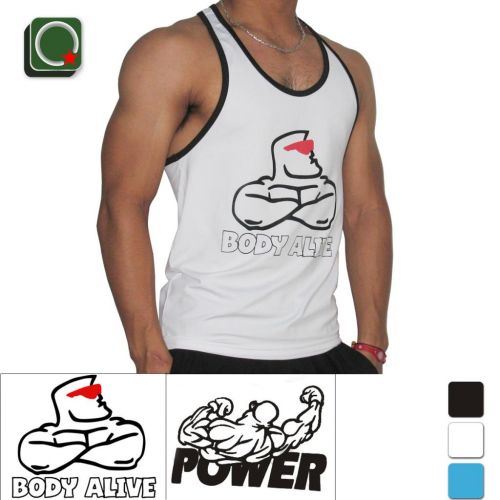 Vêtement fitness homme gilet musculaire - Ref 606599