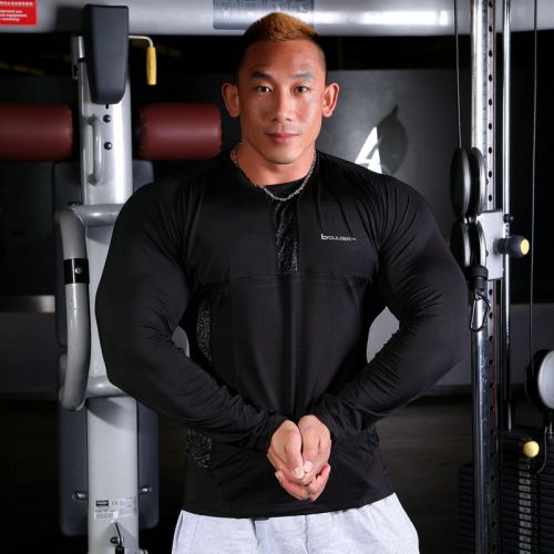  Vêtement fitness homme BOULDER en nylon - Ref 606666