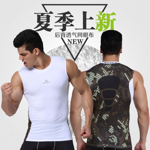 Vêtement fitness homme en polyester - Ref 607235