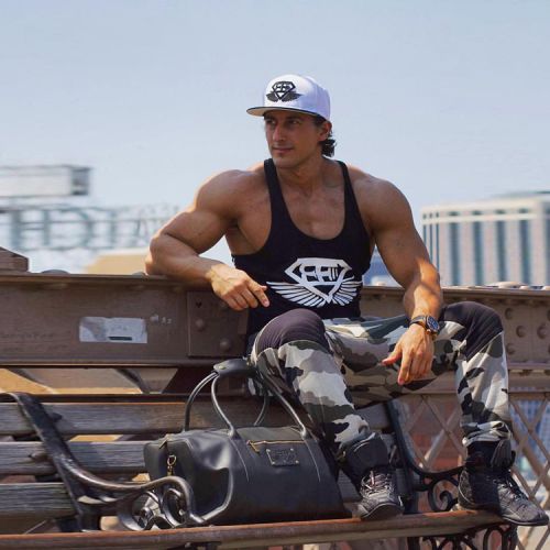  Vêtement fitness homme GYMSHARK en coton - Ref 607671