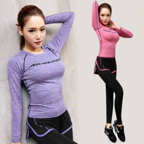 Vêtement fitness femme en polyester - Ref 608273