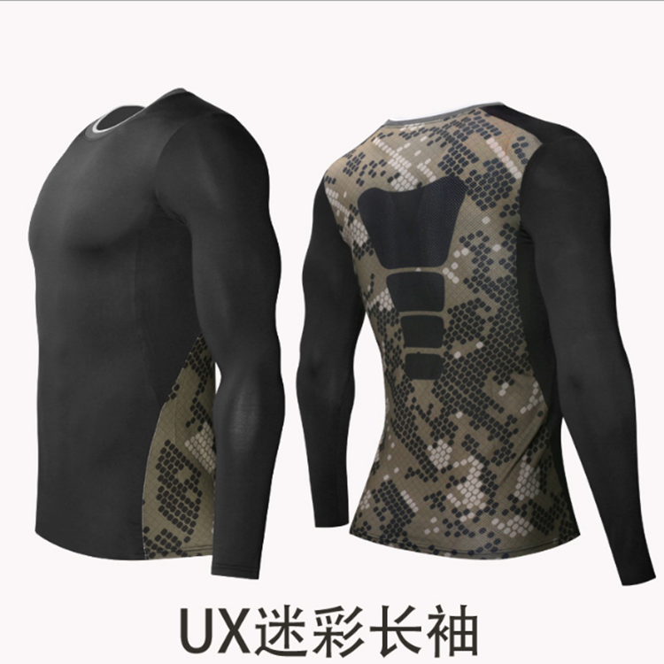 Vêtement fitness homme UX en spandex - Ref 608336