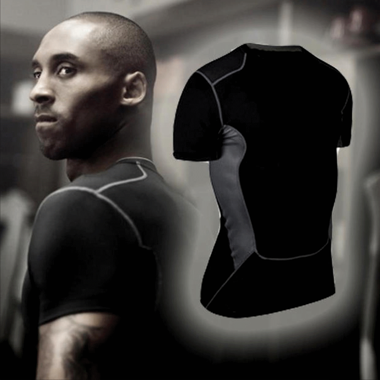 Vêtement fitness homme en spandex - Ref 609724