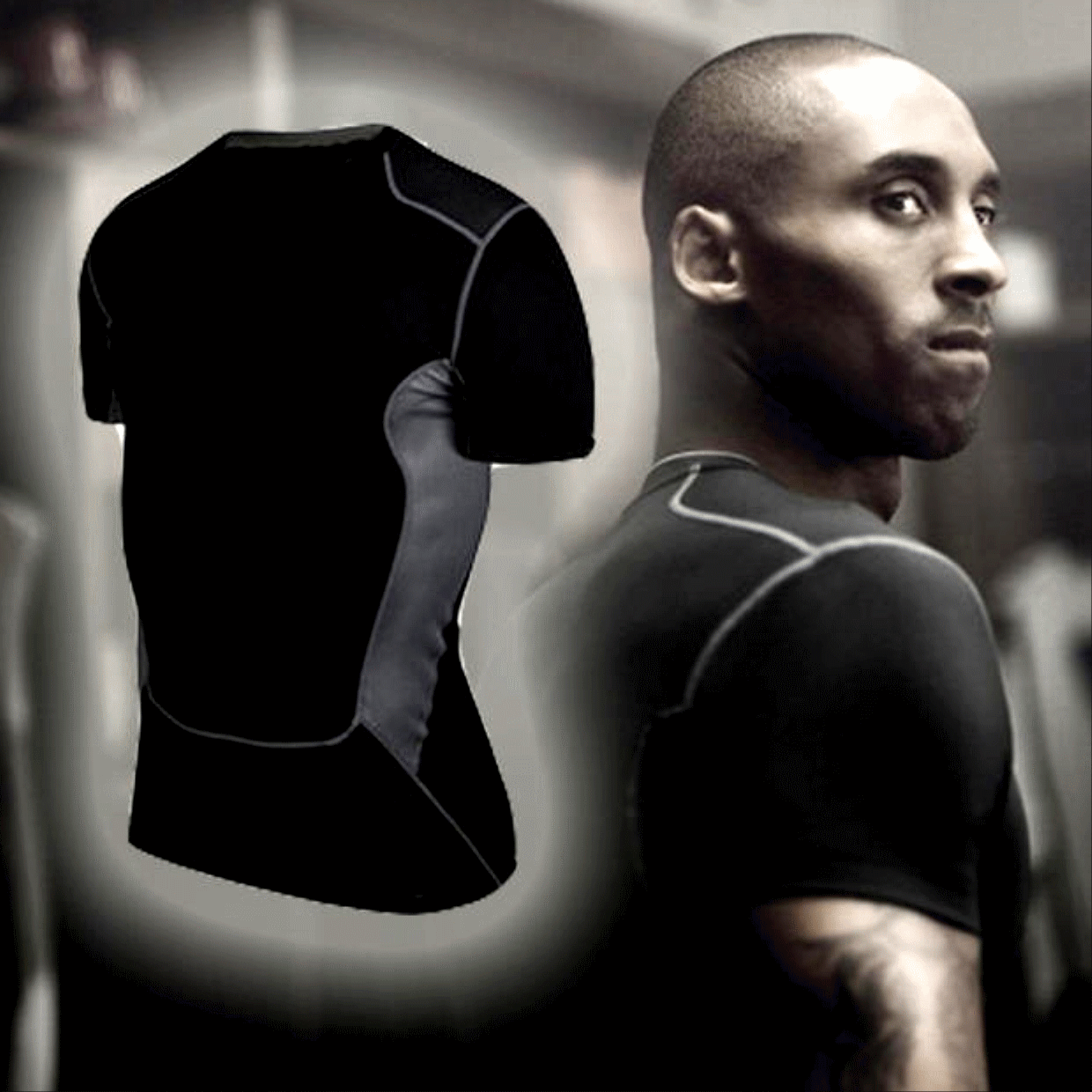 Vêtement fitness homme en spandex - Ref 610214