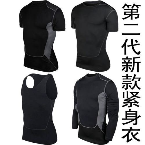 Vêtement fitness homme en spandex - Ref 610280