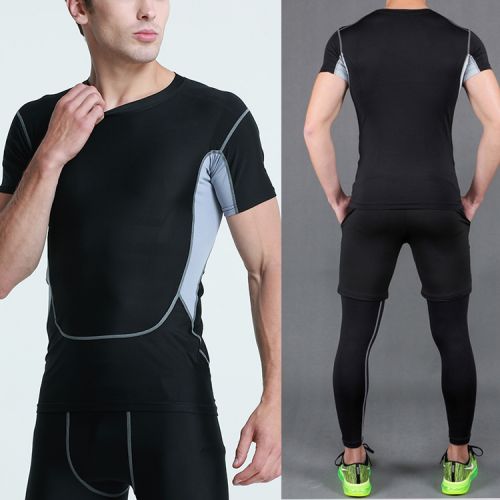 Vêtement fitness homme QBOO en polyester - Ref 610368