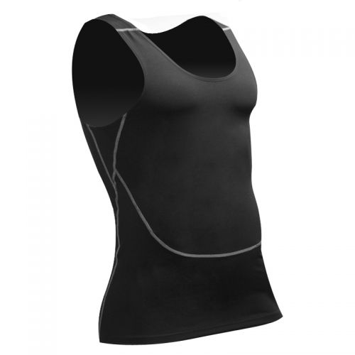 Vêtement fitness homme veste noire en polyester - Ref 610753