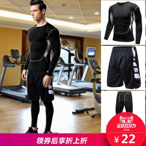Vêtement fitness homme en polyester - Ref 611072