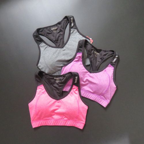 Vêtement fitness femme REEBOK soutien-gorge en polyester - Ref 611303
