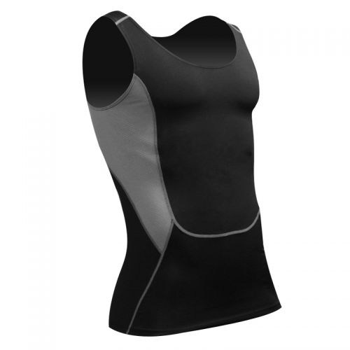  Vêtement fitness homme veste noire en polyester - Ref 611613