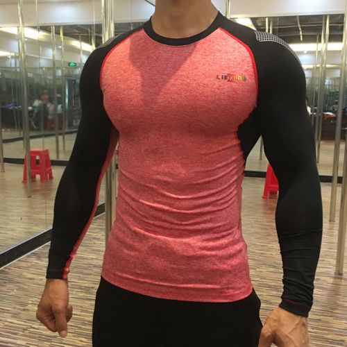  Vêtement fitness homme manches longues en nylon - Ref 612825