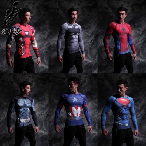 Vêtement fitness homme Série Film en Lycra - Ref 612905