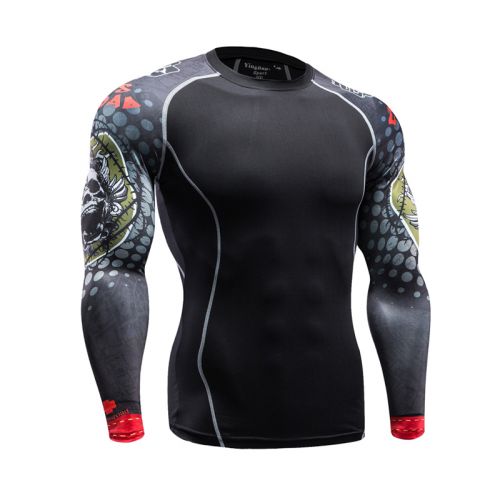 Vêtement fitness homme en spandex - Ref 615841