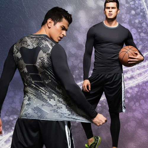 Vêtement fitness homme en polyester - Ref 616170