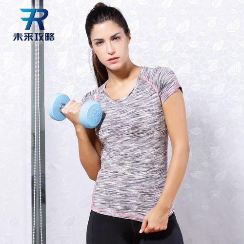 Vêtement fitness femme en polyester - Ref 616218