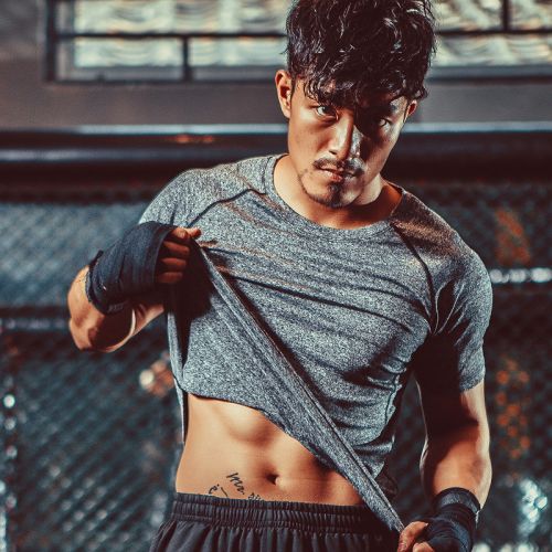  Vêtement fitness homme en nylon - Ref 616283