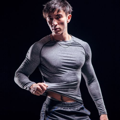  Vêtement fitness homme en spandex - Ref 616340