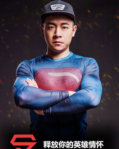 Vêtement fitness homme en spandex - Ref 616386