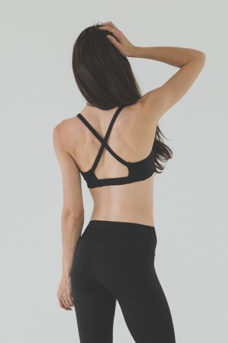  Vêtement fitness femme bandes minces dos croisées - Ref 616405