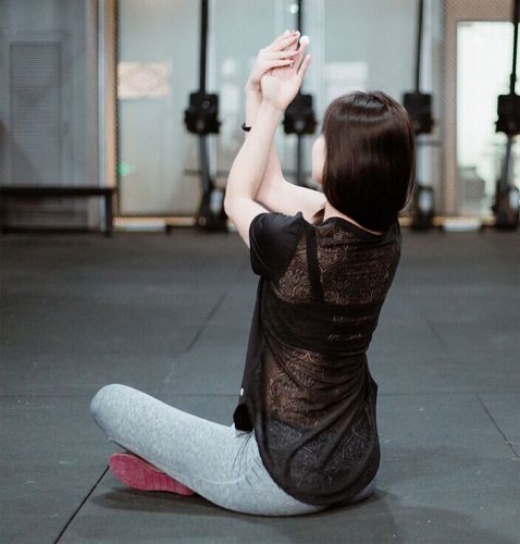  Vêtement fitness femme lutte de fil de retour - Ref 616414