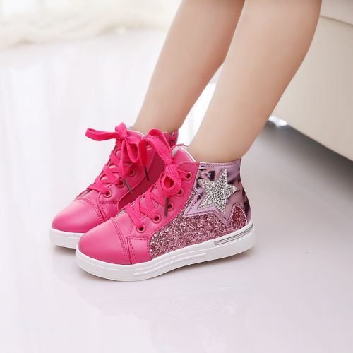 Baskets Fille ligne de Tendance - Ref 4696
