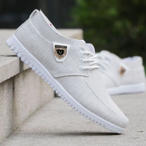 baskets homme jeunesse, 18-40 ans, pour été - tendance des jeunes semelle caoutchouc Ref 957883