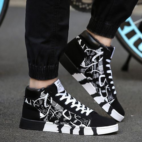 baskets homme jeunesse, 18-40 ans, MORNISN pour hiver - semelle caoutchouc Ref 957889