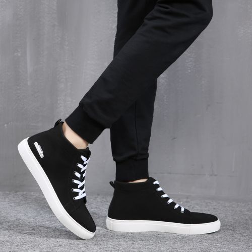 baskets homme jeunesse, 18-40 ans, pour printemps - semelle caoutchouc Ref 957947