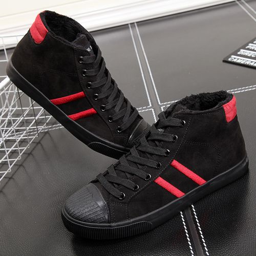 baskets homme jeunesse, 18-40 ans, pour hiver - semelle caoutchouc Ref 957966