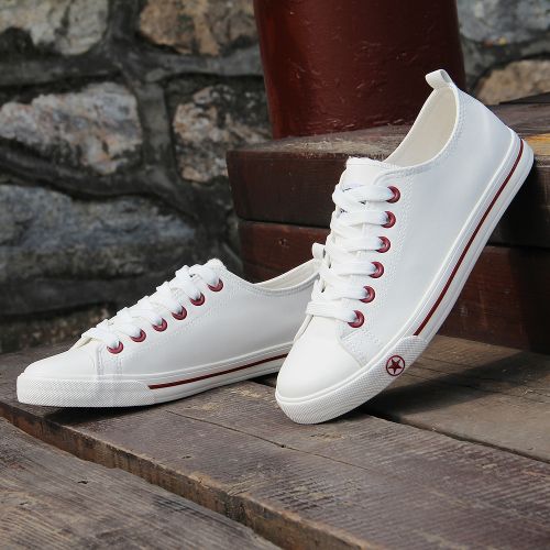 baskets homme jeunesse, 18-40 ans, pour printemps - loisir semelle caoutchouc Ref 958009