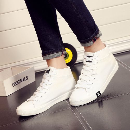baskets homme jeunesse, 18-40 ans, pour printemps - semelle caoutchouc Ref 958049