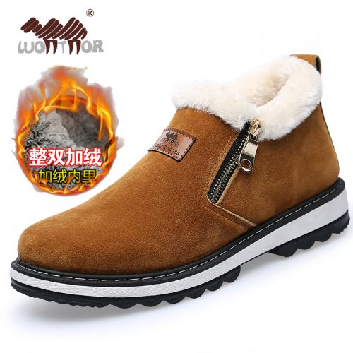 baskets homme - pour hiver semelle caoutchouc Ref 958121