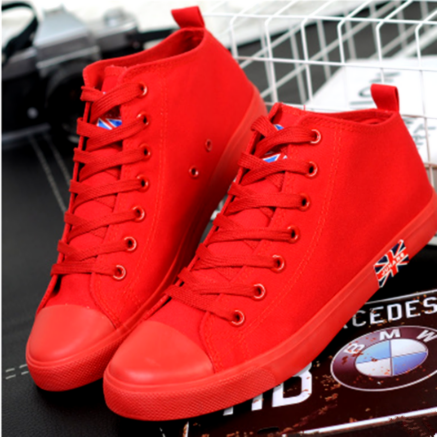 baskets homme jeunesse, 18-40 ans, pour printemps - loisir semelle caoutchouc Ref 958132