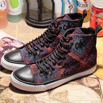 baskets homme jeunesse, 18-40 ans, pour printemps - loisir semelle caoutchouc Ref 958198