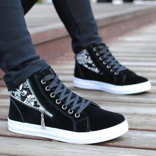 baskets homme jeunesse, 18-40 ans, pour hiver - loisir semelle plastique Ref 958255