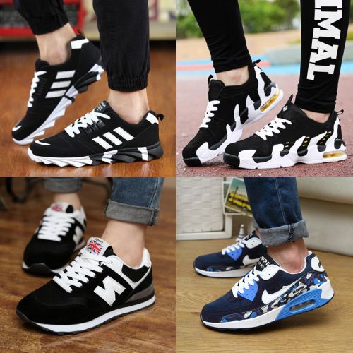 baskets homme jeunesse, 18-40 ans, pour printemps - loisir semelle caoutchouc Ref 958258
