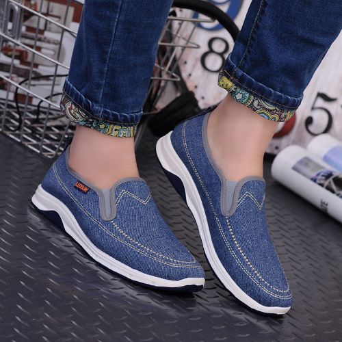 baskets homme jeunesse, 18-40 ans, pour printemps - loisir semelle caoutchouc Ref 958279