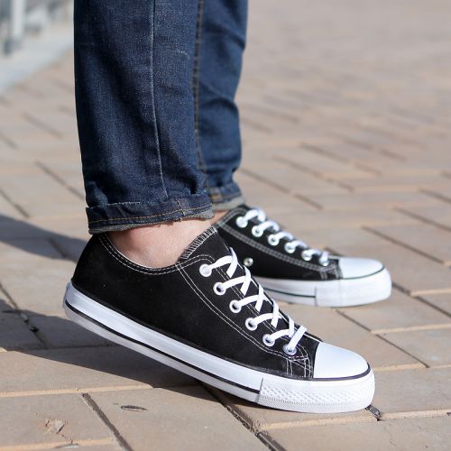 baskets homme jeunesse, 18-40 ans, pour été - semelle caoutchouc Ref 958330