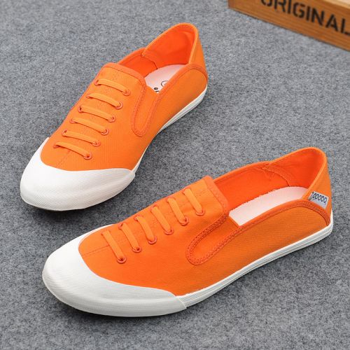 baskets homme jeunesse, 18-40 ans, pour été - simple semelle caoutchouc Ref 958334