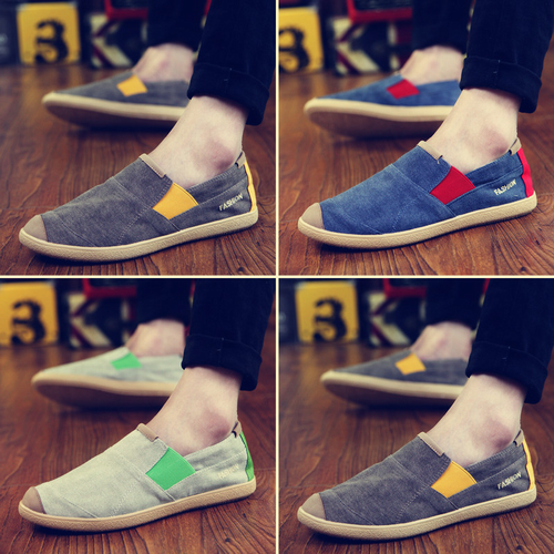 baskets homme jeunesse, 18-40 ans, pour été - loisir semelle caoutchouc Ref 958344