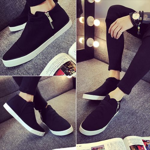 baskets homme jeunesse, 18-40 ans, pour printemps - tendance des jeunes semelle caoutchouc Ref 958395