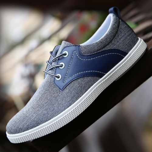 baskets homme jeunesse, 18-40 ans, SANBUQI pour printemps - loisir semelle caoutchouc Ref 958426