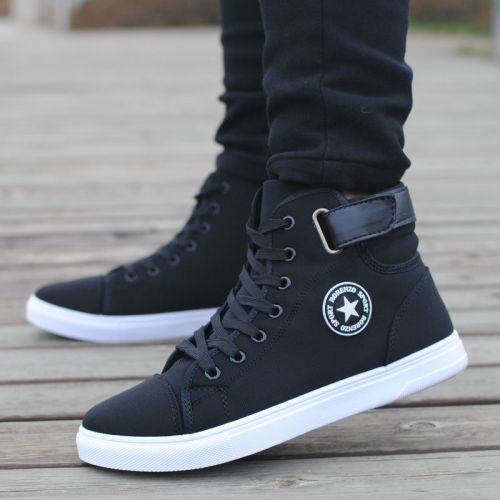 baskets homme jeunesse, 18-40 ans, pour printemps - semelle plastique Ref 958477